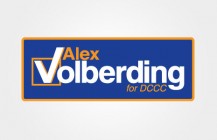 Alex Volberding for DCCC Logo